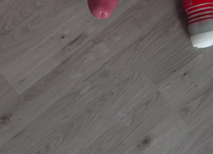 Bushy Guy Fucking Masturbator and Shoots Cum
