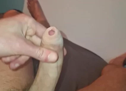 Solo Male Noface Twink X - Masturbating in the Evening