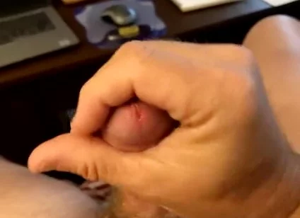 4 Hours Edging Couldn't Hold Back My Orgasm - Frenulum Rubs