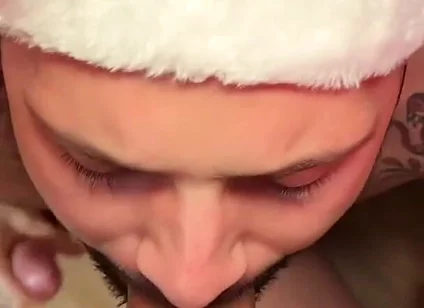 Christmas Gangbang: 3 Massive Cocks, 1 Hungry Hole (part 1)