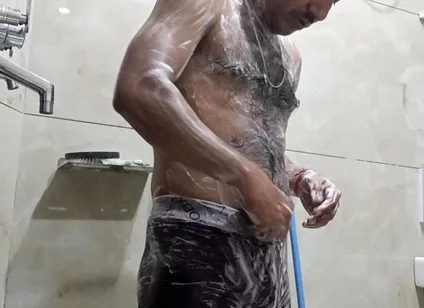 Indian Police Officer in Full Masti Mood