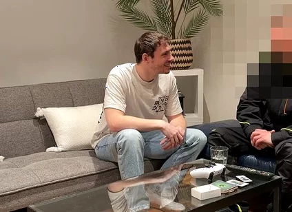 Straight Handyman Get's Sucked by Another Guy