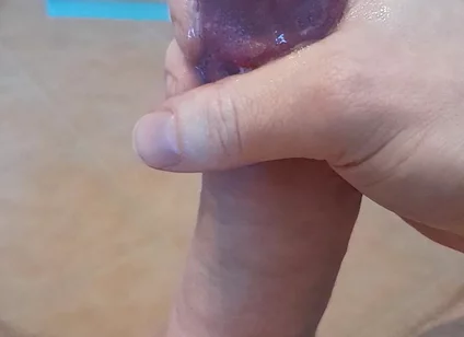 Cumshot lube multiple times young forskin slow