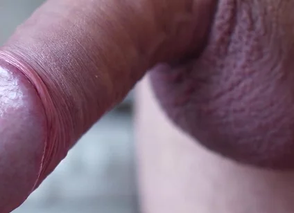 Pre-ejaculate From a Small Penis Turns Into Sperm.