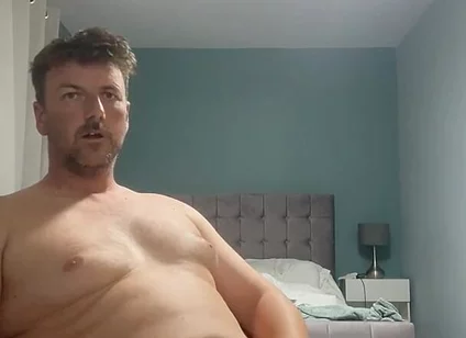Horny Stepdaddy Wanks and Fingers Arse