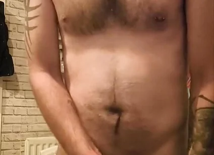 Big Dick Wanking and Smoking