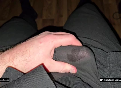 Phantomgentx - Muscular Stepdaddy Jerks His Thick Hairy Cock After Work