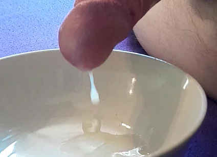 Young Ginger Uncut Dick Ruined Cum Floating