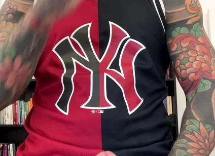 Spanish Muscular Bull with Clothes on
