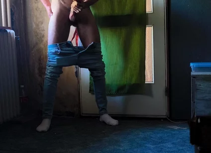 Wank Solo Thomas. Big Dick Jerked off