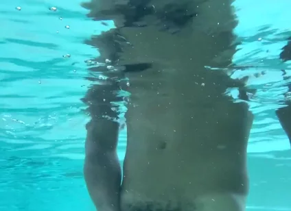 Underwater Cumshot