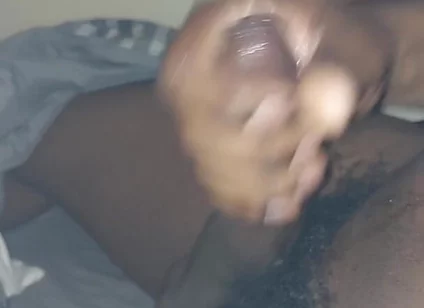 Huge Cum Fountain Out of My Thick BBC