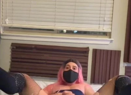 Big Ass CD Sissy Solo Cumshot