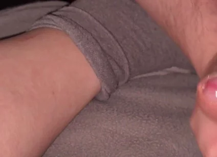 Jerking off @jerkbuddy 's Hot Little Dick Until He Cums
