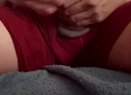 Latino Guy Relaxing and Teasing His Bulge