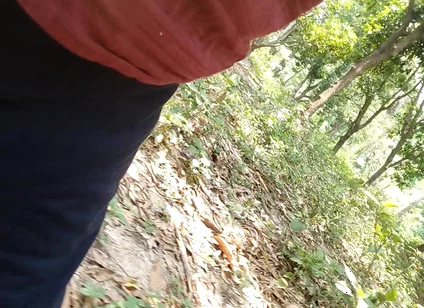 A Asian Boy in Forest Handjob Foking