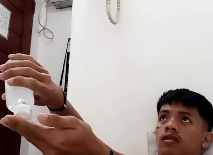 Stepdaddy’s Hot Twink Jerks off While Begging for Cum