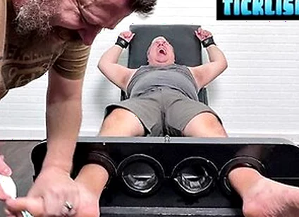 Huge Bear Paws Tease And Torment Matts Ticklish Body Mercilessly
