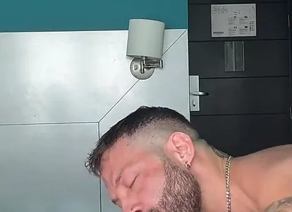 Muscle Bottom Takes Big White Monster Cock Deep