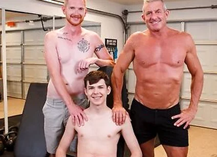 Cute Twink Stepson Dakota Lovell Takes Stepgrandpa And Stepdads Cocks At The Same Time