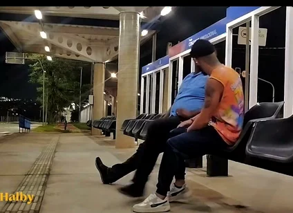 I Sucked the Driver's Dick While Waiting for the Bus.