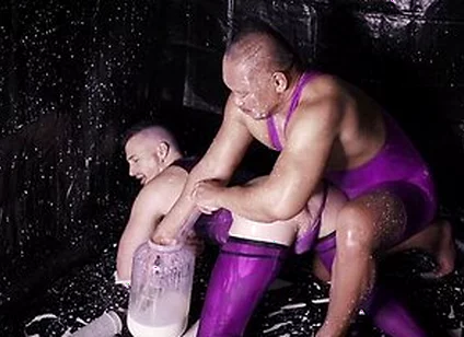 Muscular Asshole Gets Fed With Lots Of Milk With Axel Abysse And Rose Bud