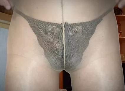 With Tights.