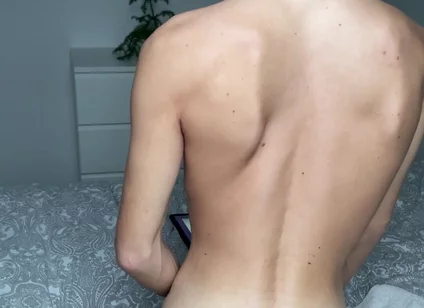 Jumping on Dildo