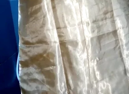 Yellow Longdress Masturbation