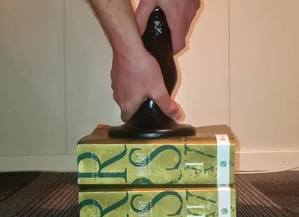 Hot Gay Twink Stretching His Ass and Takes Huge Anal Dildo's