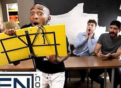 Kais Presentation Gets Wild When Kane Fox Plays With His Plug And Fucks Him On The Table