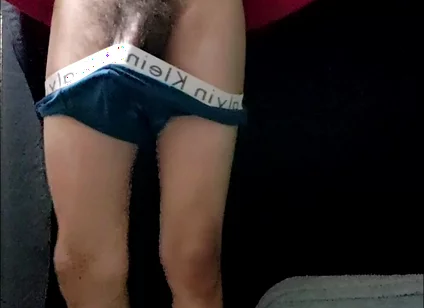 Beautiful Skinny Ejaculates on His Chest