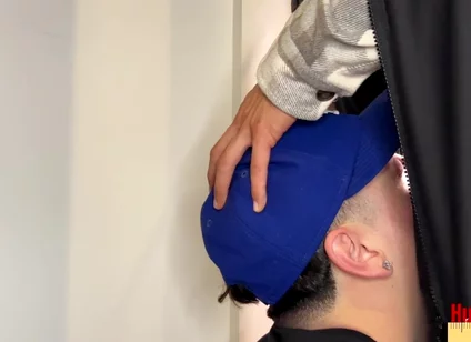 Gloryhole Bro Homie Sucks Big Uncut Cock Glory Hole