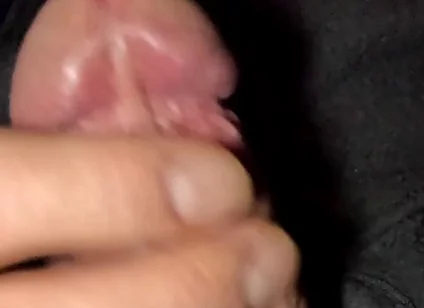 Night Time Big Cock Masturbating, Cumming on the Onesie - Rockardglans