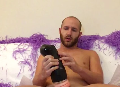 Fleshlight Machine on Couch