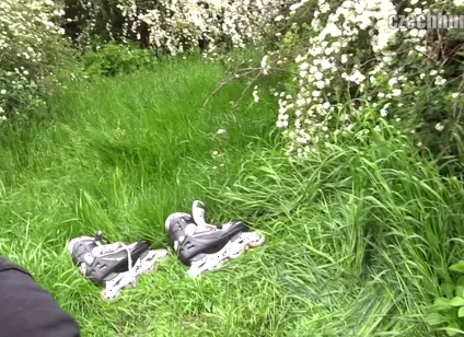 Czech Hunter - Twink Was Chilling in the Park and Craved Some Anal