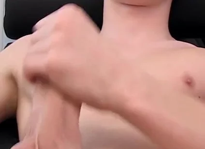 Shy teen twink Rustie Port has an amazing cock