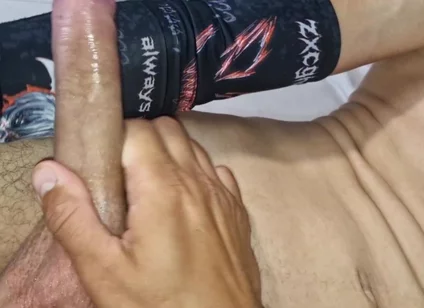 A Delicate Doll with a Big Cock Between Her Legs Gets a Thick Cock in Her Ass!