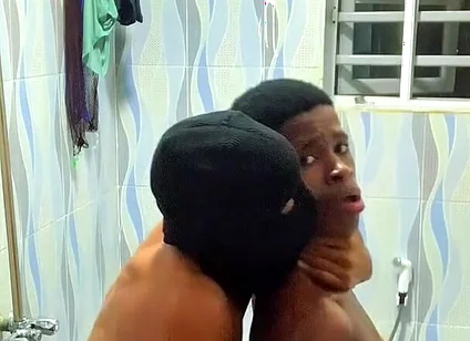 Young Boy Got Fucked in..bathroom, Livingroom and Kitchen