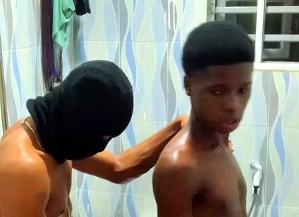 Young Boy Got Fucked in..bathroom, Livingroom and Kitchen