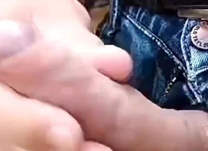 Mature Man Masturbating in Public Places