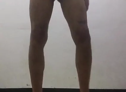 Exercising My Penis and Ass in the Mornings After the Shower