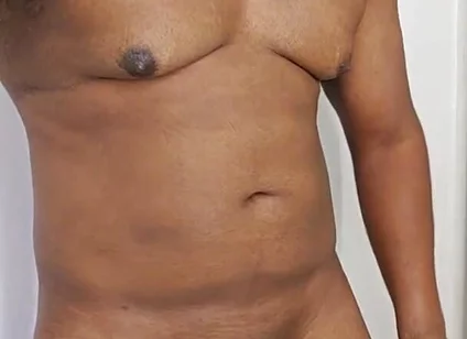 Showing off Big Black Cock and Black Ass