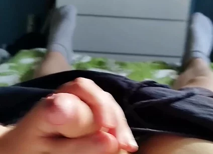 Close up Short Stroking From Hubby