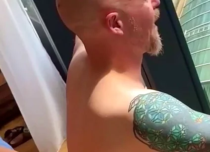 Breeding stepdaddy Against the Window