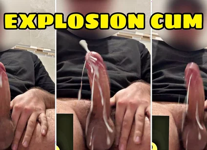 Sexy Gay Video Call Ends with an Explosive Slurp of Dripping Cum