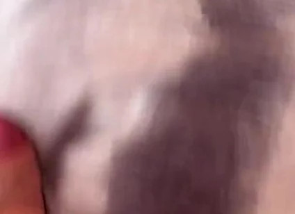 Masturbation with a Dick on a Pillow and Freehands Cum