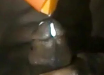 Passionately Stroking My BBC Cumming Hard