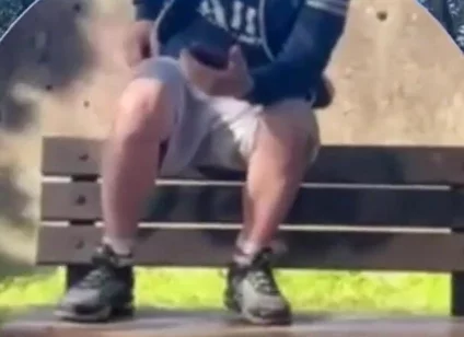 Amateur Boy Lost a Bet and Had to Expose and Touch His Cock in a Park