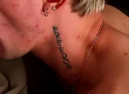 Guy with Huge Cock Fucks Young Guy Deep in Throat and Fills His Tight Ass with Cum
